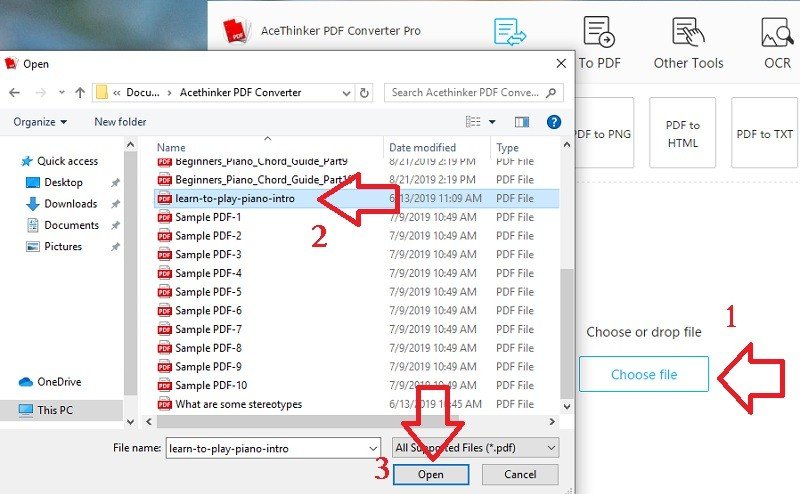 pdf converter upload pdf