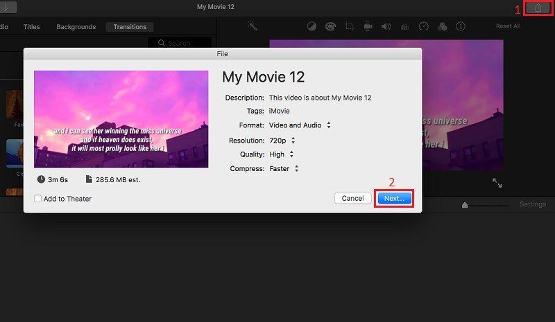 steps imovie step3