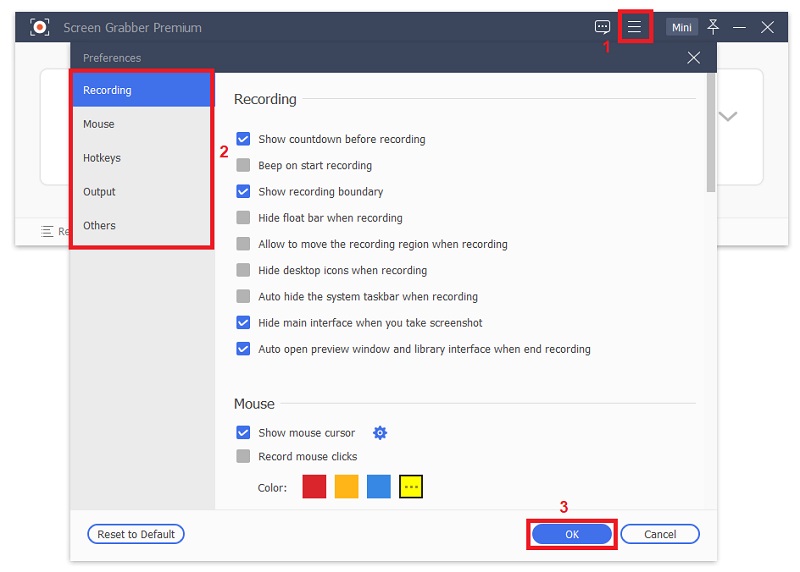 sgpremium set up settings step2