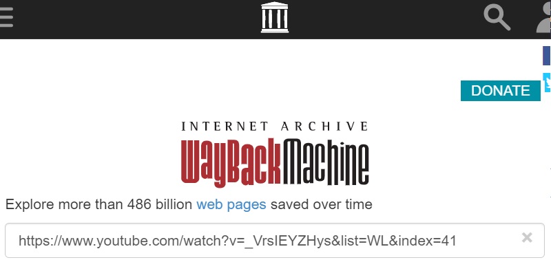 wayback machine interface 1