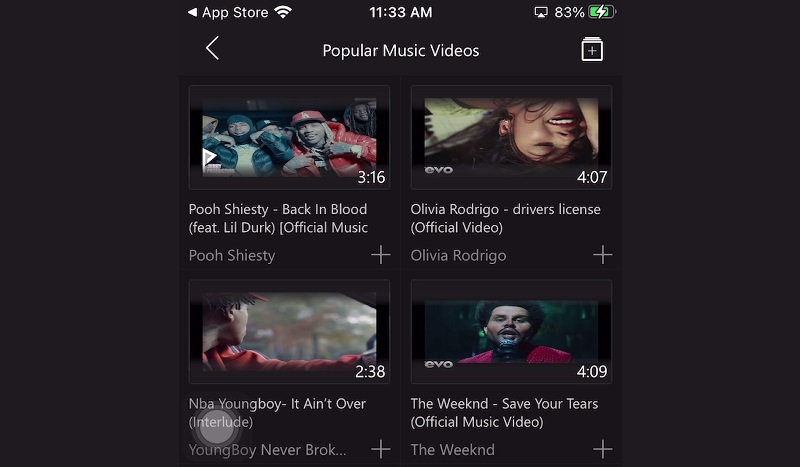 youtube app alternative tubify interface