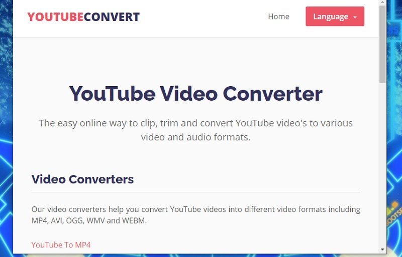 y2mate alternative youtubeconvert