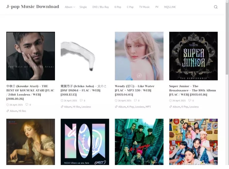 download lossless music using jpop music download