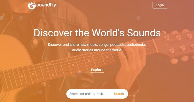 stream music using soundfry