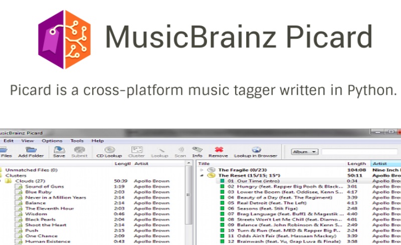 edit mp3 tag using musicbrainz picard