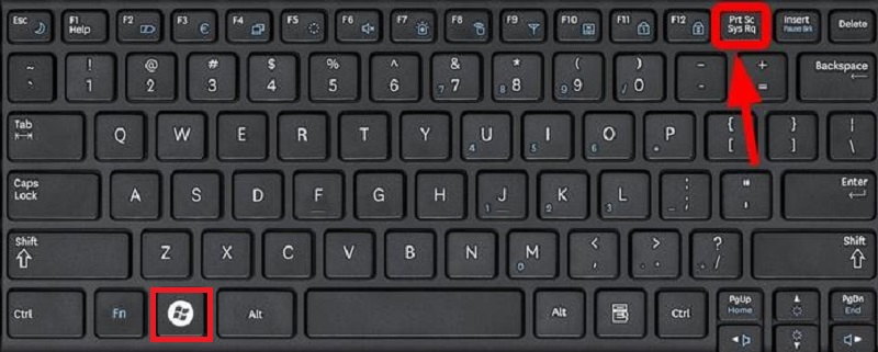 use print screen key for windows 8 and 10