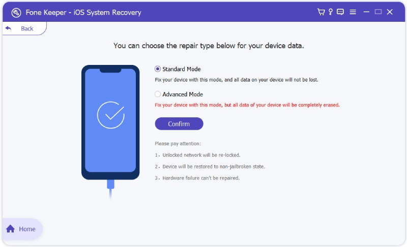 download and repair ios firmware