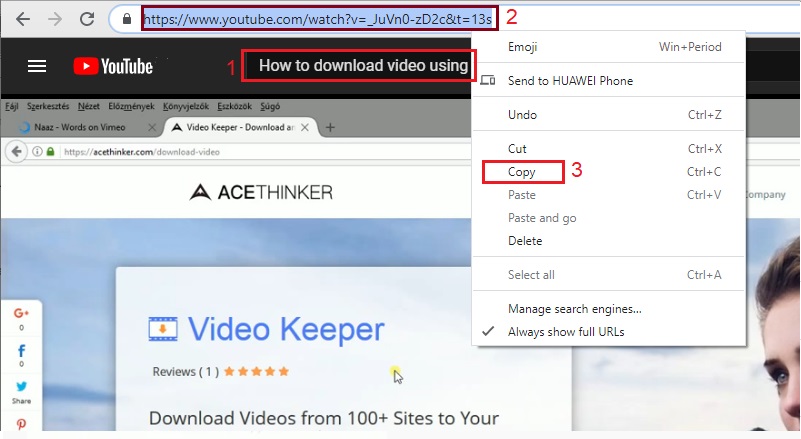 change url vk step 2