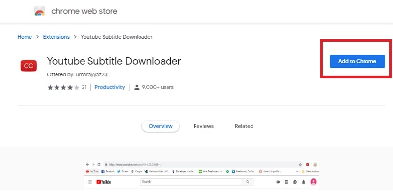 step1 yt-subtitle downloader install