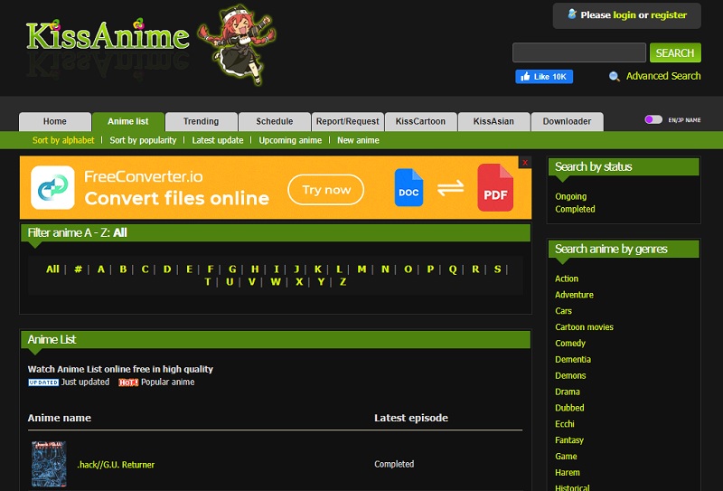 KissAnime 