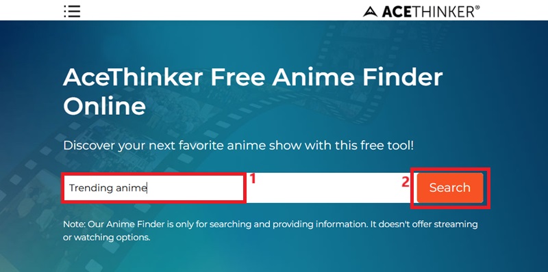 search anime