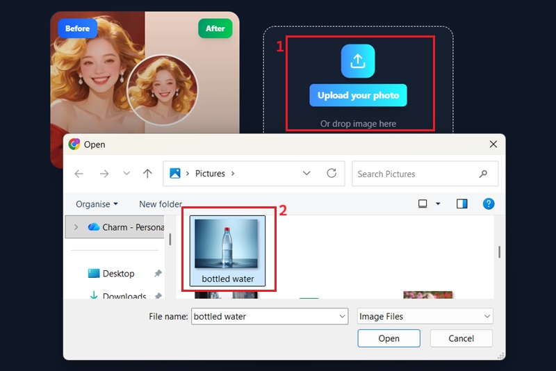 image masking choose image