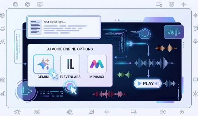多种 AI 语音引擎选项