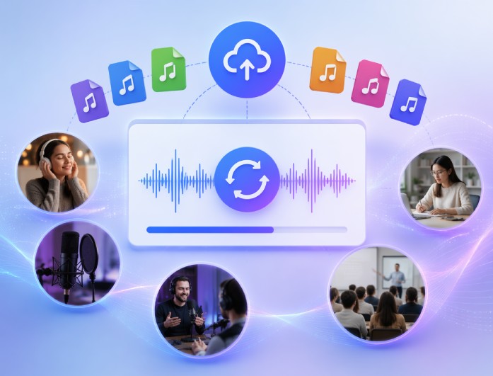 supports various audio files