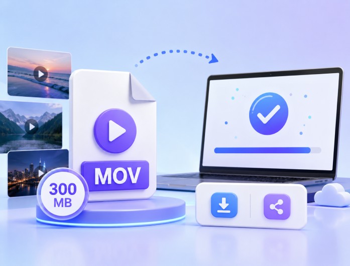 支持最大 300 MB 的文件