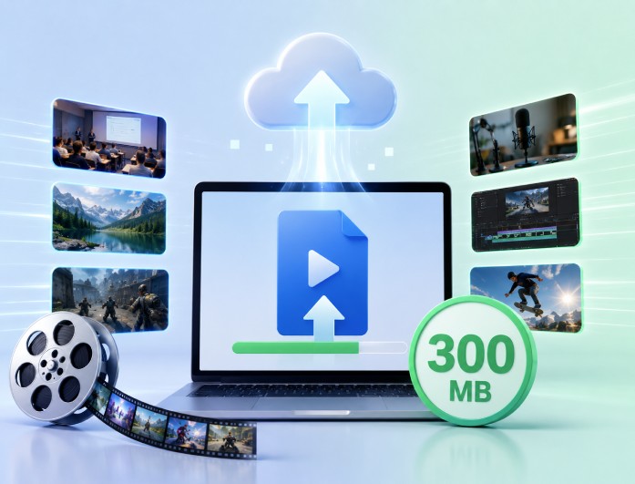 convert larger video files online