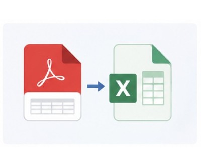PDF 转换为 Excel